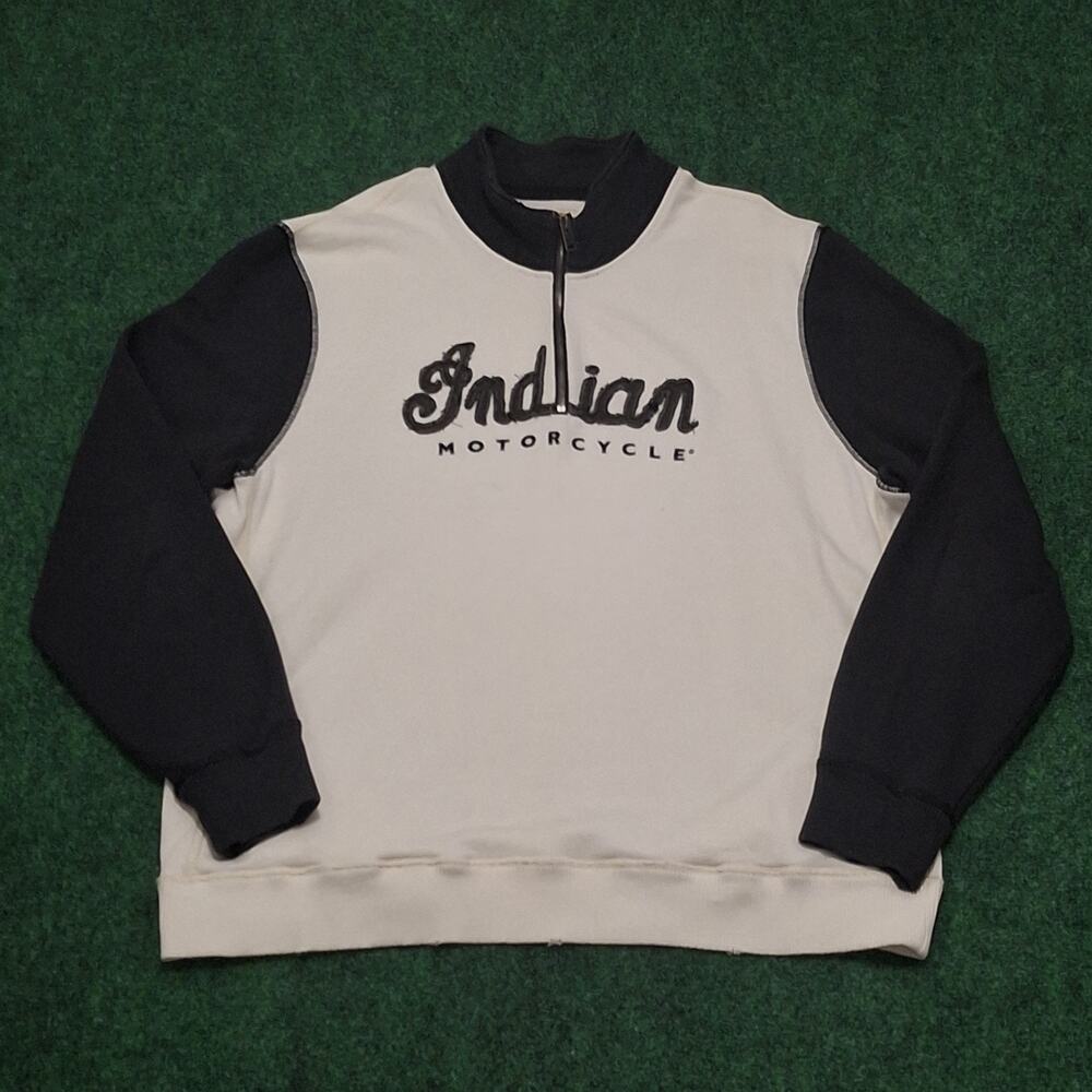 Indian Motorcycle Spirit Lake Iowa Long Sleeve Sweater Men's XXL